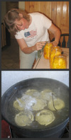 Processing Peaches in Boiling Water Canner