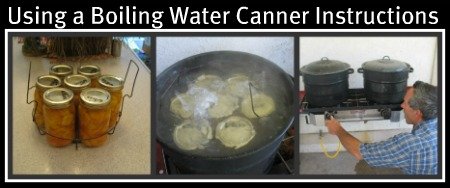 Using a Boiling Water Canner